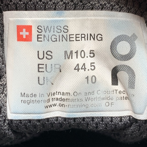 On Cloudventure Waterproof Trail Shoes Men’s Sz 10.5 - Picture 5 of 10